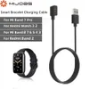 USB Charger Cable for Xiaomi Mi Band 8 7 6 5 4 7 Pro Smart Bracelet Charging Adapter Wire Cord Charger for Redmi Watch Band 3 2