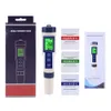 EZ-9909 5 In 1 TDS/EC/pH/zoutgehalte/temperatuurmeter Digitale waterkwaliteit Monitertester voor pools, drinkwater TDS-meter