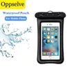 Waterdichte mobiele telefoonhouder Dry Bag Case voor iPhone Samsung Xiaomi Huawei Floating Diving Swimming Clear onderwater telefoonhoes