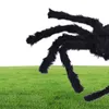 للحفلات Halloween Decoration Black Spider Haunted House Prop Indoor Outdoor Giant 3 Size 30cm 50cm 75cm7294692