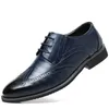 Scarpe casual uomo scarpa brogue business abito versatile moca