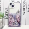 Anime japonais esthétique Blossoms Blossoms Silicone Téléphone pour iPhone 15 14 13 12 11 Pro Max Mini XS XR SE 7 8 Plus couvercle doux