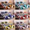 New Trendy Children's Bed For Boys Bedroom Furniture Car Shape Hidden Storage Leather Finish Full Size Twin Bed Bases & Frames