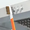 1 Pc 2-Sided Cleaning Brush Kitchen Supplies Range Hood Cleaner Gas Stove Gap Cleaning Tools Wire Brush Home Accessories