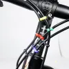 10st Bicycle Cable Buckle Bicycle Brake Shift Line Slang Guide S-format klipp för cykelkorsskabel TIDY TIES BUCKLE HOLDER C HOOK