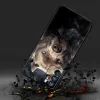 Pet Dog Pitbull Téléphone pour OPPO A54 A53 A52 A9 2020 A15 A95 A16 A76 A74 A12 Find X5 Reno7 SE Reno6 Pro plus 5G Black Cover Black