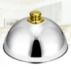 Plates Stainless Steel Cover Tent Umbrella Dish Dust Restaurant Grilling Accessories