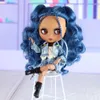 Icy DBS Blyth Doll 16 Sain 30cm Black Skin Matte Face Fashion Play Set Doll Bjd Toy Gift 240409