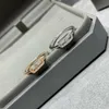 S925 Sterlingsilbermaterial 14K Gold Single Diamond Womens Ring.Ein Verlobungsgeschenk.Steine bewegend.Französischer Luxusschmuck.240408