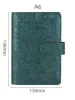 Notebooks 1pc Vintage Embossed PU Leather DIY Binder Notebook Cover Diary Agenda Planner Paper Cover School Stationery