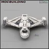 MOC Build Block Space Star Starfighter Battleship Shuttle Model DIY Cegły Zabawki Zabawki Świąteczne prezent urodzinowy