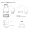 2Pcs SFK-112DM 105/124DM Air Conditioner Relay Power Relays Standard type M- Form A 12v 5v 24v DC 20A 250VAC 4Pin Original new