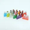 10pcs Medium Standard Blade Fuse Insert ZINC Pins 1A 2A 3A 5A 7.5A 10A 15A 20A 30A 40A 50A Refitted For Auto Car Truck B4