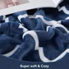 Inyahome фланелевые флиновые одеяло с супер мягким уютным плюшевым одеяла