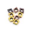 10PCS CCMT060204 HMP TT1125 Carbide Internal Metal Turning Tool CNC Parts Processing Tool Carbide Turning Insert