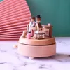 Clockwork Music Box Praktische klare Klang romantische entzückende Paar mechanischer Musikbox Geschenk für den Haushalt