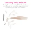 Appâts doux de 6 cm / 8 cm / 10 cm avec paddle Tail Tail à usage polyvalent élastique à haute élasticité Soft Wormbait Fishing Lures