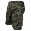 Shorts pour hommes Shorts décontractés Summer Street DrawString Tactical Shorts Multi-Pocket Outdoor Sport Camouflage Camouflage Shorts 240410