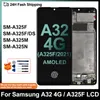 Exibição OLED A32 4G para Samsung Galaxy A32 4G A325 SM-A325M SM-A325F/DS LCD Touch Screen Digitizer Substituição LCD LCD