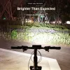 Bike Light Front étanche à LED LED Lampe à vélo de vélo de vélo rechargeable 5200 lm