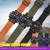 Oglądaj zespoły PCAVO dla PRG-600YB PRG-650 PRW-6600 GA2000 Nylon Pasp Sport Waterproof Wristwatch Zmodyfikowane płótno 24 mm