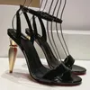 Donne in vendita calda sexy peep toe sandals designer di pista di alta qualità modella caviglia caviglia fibbia cintura a cintura abito estivo festa designer designer tacchi alti