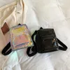 Sacs d'école Mini Femmes transparentes sac à dos PVC Kids Girls Clear Sac Étudiant Bookbags