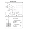 Orologi da parete Pendulum Trigger Clock Moving Meccanismo