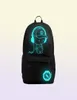 Super fajne, świetliste chłopcy i dziewczęta plecak USB szkolne torby szkolne anime moda unisex plecak nastolatek mężczyźni torba podróżna 2110135368994