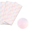 137*274cm Rainbow Tablecloth Pink Girls Birthday Wedding Party Decorations Disposable Plastic Table Cloth Baby Shower Supplies