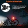 Передние задние велосипедные светодиодные светодиодные фонарики фонари