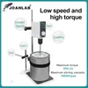 Joanlab Liquid Mixer Lab Electric Stirrerデジタルディスプレイオーバーヘッドスターラー調整可能な高さラボ機器20L 2000RPM 110V 220V