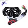 Duikmaskers Professionele onderwater duikmasker SCUBA DIVA DIVENDE GOGGLES All-Dry Snorkel Diving Mask Snorkeling Apparatuur Y240410