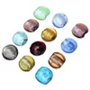 Handwerk 6 stks/lot 20 mm platte ronde vorm glas lampwerk kralen multicolor voor armband ketting diy sieraden maken