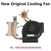 Pads New Original For Laptop Lenovo ThinkPad Edge E431 E440 E531 E540 CPU Cooling Fan Heatsink Radiator 04Y1366 04X4156