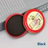 Blue Red Black Inkpad för Stamp Office Stamp Pad Quick-Torking Ink Pad