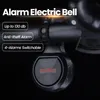 Bike Electric Bell 80-130 dB Antift Bicycle Horn 4 Modes Volume réglable IPX6 IPLOPPORY USB CHARGE DE CHARGE DE CHARGE