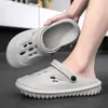 Hausschuhe Sommer Baotou Half Männer Schuhe hochwertige Zwei-Wear-Anti-Rutsch-Strand für Sportsandalen Plattform Männer