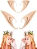 4st ELF Ears Medium och Long Style Cosplay Fairy Pixie Soft Pointed Tips Anime Party Dress Up Costume Masquerade Accessories Hall6896453