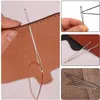 9PCS Blunt-tipped Large Eye Needle Gold-tailed Silver Tail Needle Woven Wool Cross-stitch Needle Stitched Needle Fleece ThickTip
