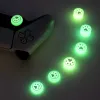 6 -stcs gloeien in donkere siliconen duim stick grip caps voor PS4 PS5 Xbox Switch Pro Luminous Gamepad -controller Joystick grip Protector