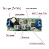 DC 7-30V Ciclo Timer Atraso On/Off Switch Relay Dual-MOS Módulo de saída 0-10sec/0-100seg/0-30min/0-5hr Relé de tempo ajustável