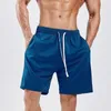Heren shorts Hoogwaardige dagelijkse vakantievakantie mannen broek joggers m-5xl wit strand zwart blauw bodybuilding mode