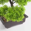 Kwiaty dekoracyjne sztuczna bonsai symulacja rośliny Fałszne rośliny Indoor Outdoor Flower Decor Decor Dom Balcony Dekoracja ogrodu