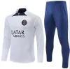 22/23/24 Paris Tracksuits Training Chandal 23 24 Mbappe Kit survivant Foot Tuta Veste rétro Futbol Soccer Football Men et enfants