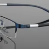 Blear Eyewear Glasses Frame Uomini occhiali per occhiali Computer Prescrizione ottica Lettura di lenti per occhio chiaro Lunetta maschio 240411