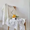 Table Cloth Lace Tablecloth White Bedside Row Frame Coffee With Cover Small Fresh Square Stall HGT4164