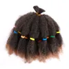 Afro Kinky Marley intrecciata intrecciata Twist Crochet Auncine estensioni in massa