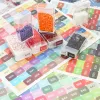 Homfun Diamond malowanie kolorów DMC Number Labelki do przechowywania pudełka mozaiki koraliki organizator butelek narzędzie krzyżowe znak