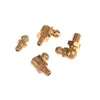 1pc m4 m5 m6 filo maschile 0,75/0,8/1 mm Pitch 45 90 gradi in ottone dritto idraulico I raccordi per capezzolo idraulico